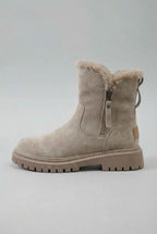 Victoria | Stylish Apricot Waterproof Boots with Comfortable Fit - Lumina