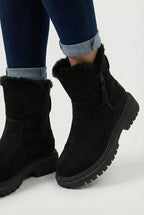Victoria | Stylish Black Waterproof Winter Boots for Women - Lumina