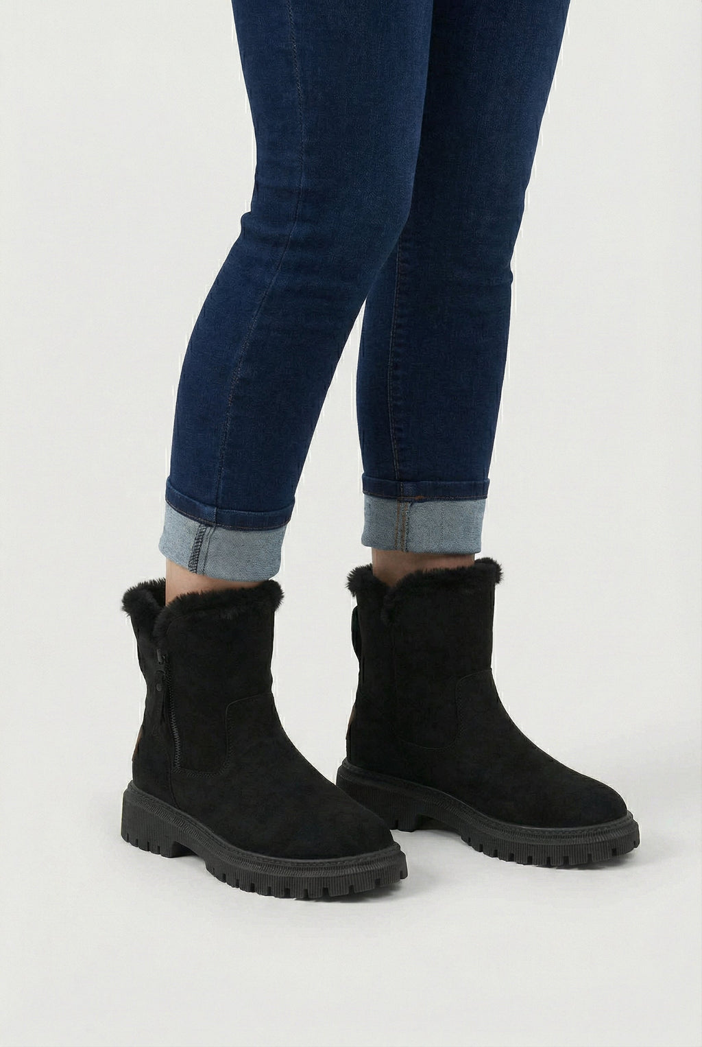 Victoria | Stylish Black Waterproof Winter Boots for Women - Lumina