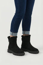 Victoria | Stylish Black Waterproof Winter Boots for Women - Lumina