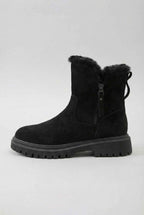 Victoria | Stylish Black Waterproof Winter Boots for Women - Lumina