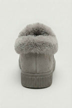 Victoria | Stylish Gray Cold Weather Boots with Comfortable Fit - Lumina
