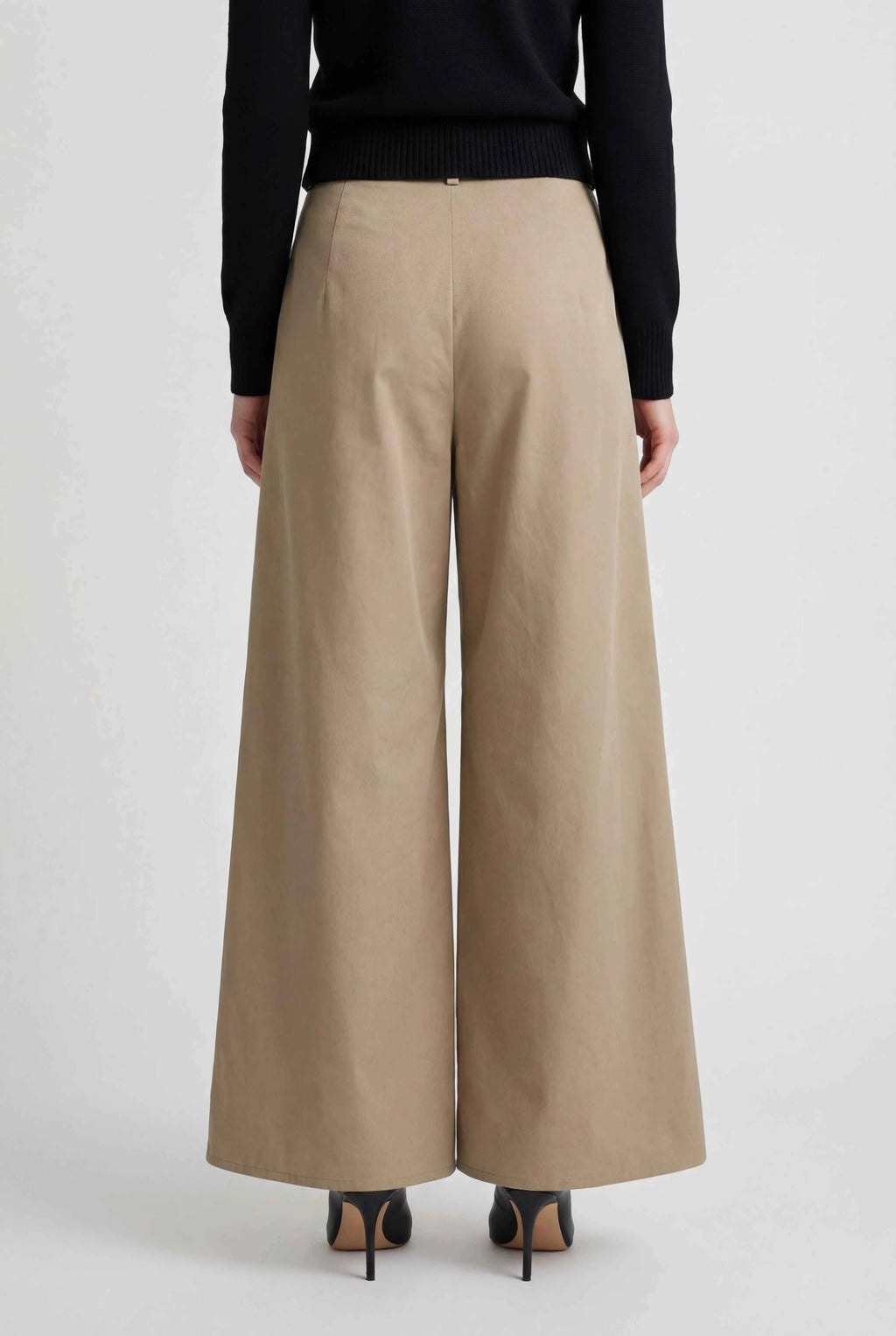 Victoria | Tailored High Waist Flowy Palazzo Pants for Women - Lumina