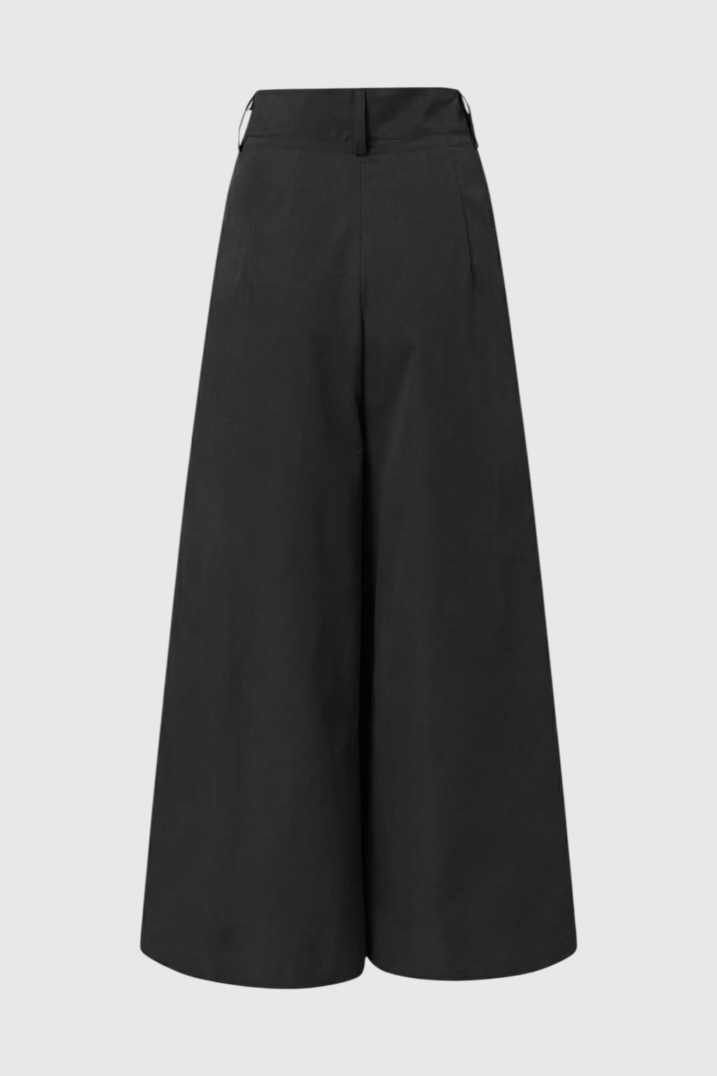 Victoria | Tailored High-Waisted Black Palazzo Pants for Women - Lumina