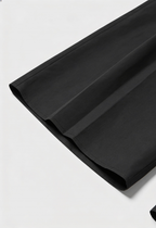 Victoria | Tailored High-Waisted Black Palazzo Pants for Women - Lumina