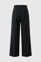 Victoria | Tailored High-Waisted Black Trousers with Comfort Fit - Lumina