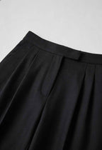 Victoria | Tailored High-Waisted Black Trousers with Comfort Fit - Lumina