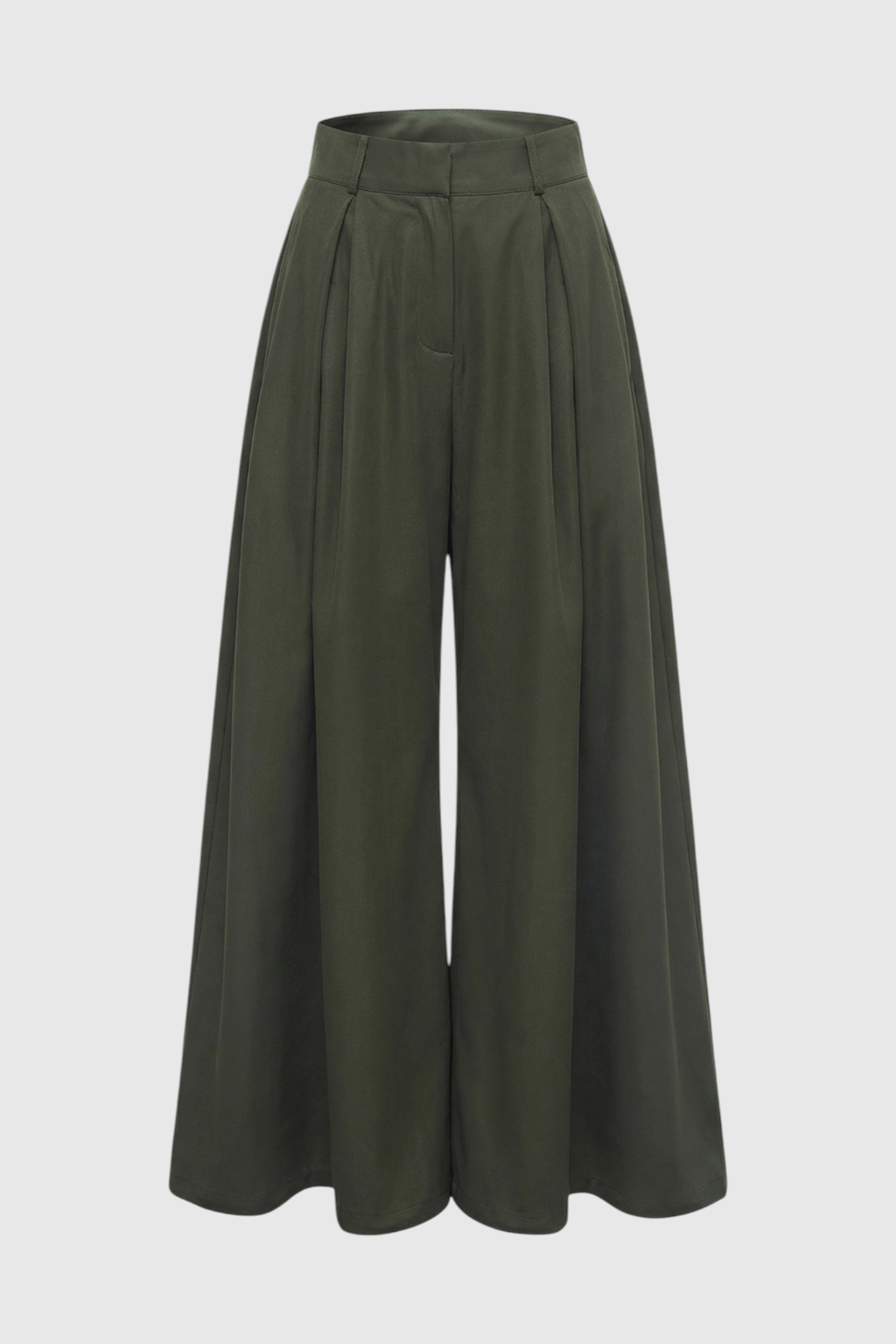 Victoria | Tailored High-Waisted Wide Leg Trousers for Women - Lumina
