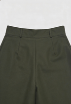Victoria | Tailored High-Waisted Wide Leg Trousers for Women - Lumina