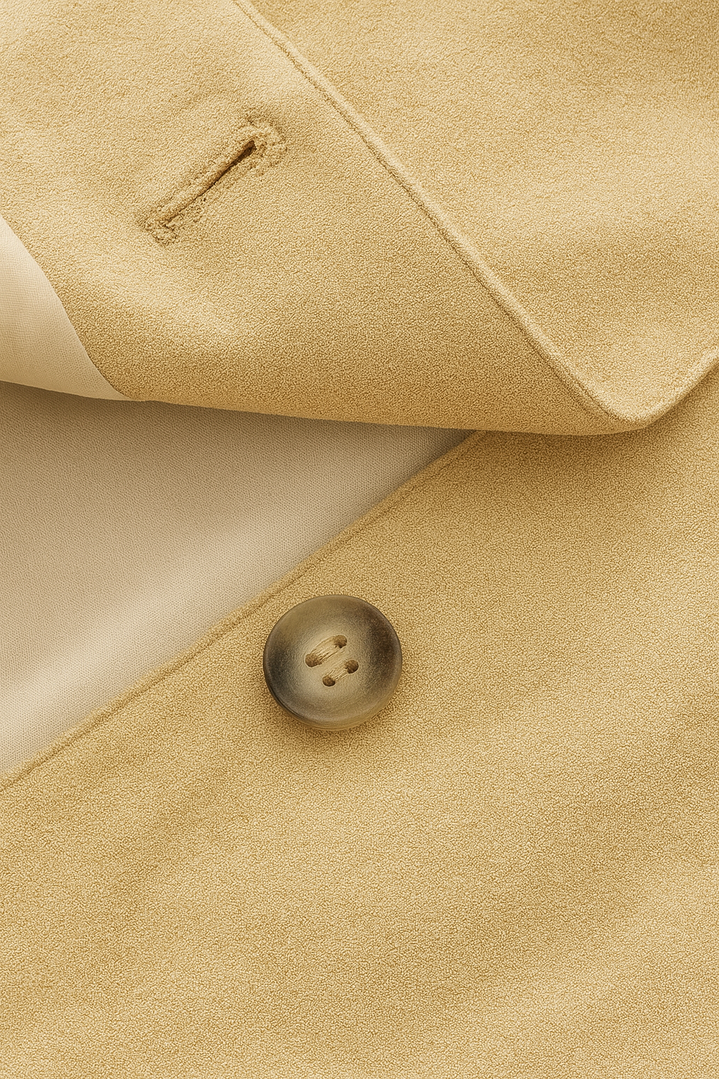 Victoria | Timeless Khaki Jacket with O-Neck Design - Lumina
