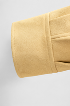 Victoria | Timeless Khaki Jacket with O-Neck Design - Lumina