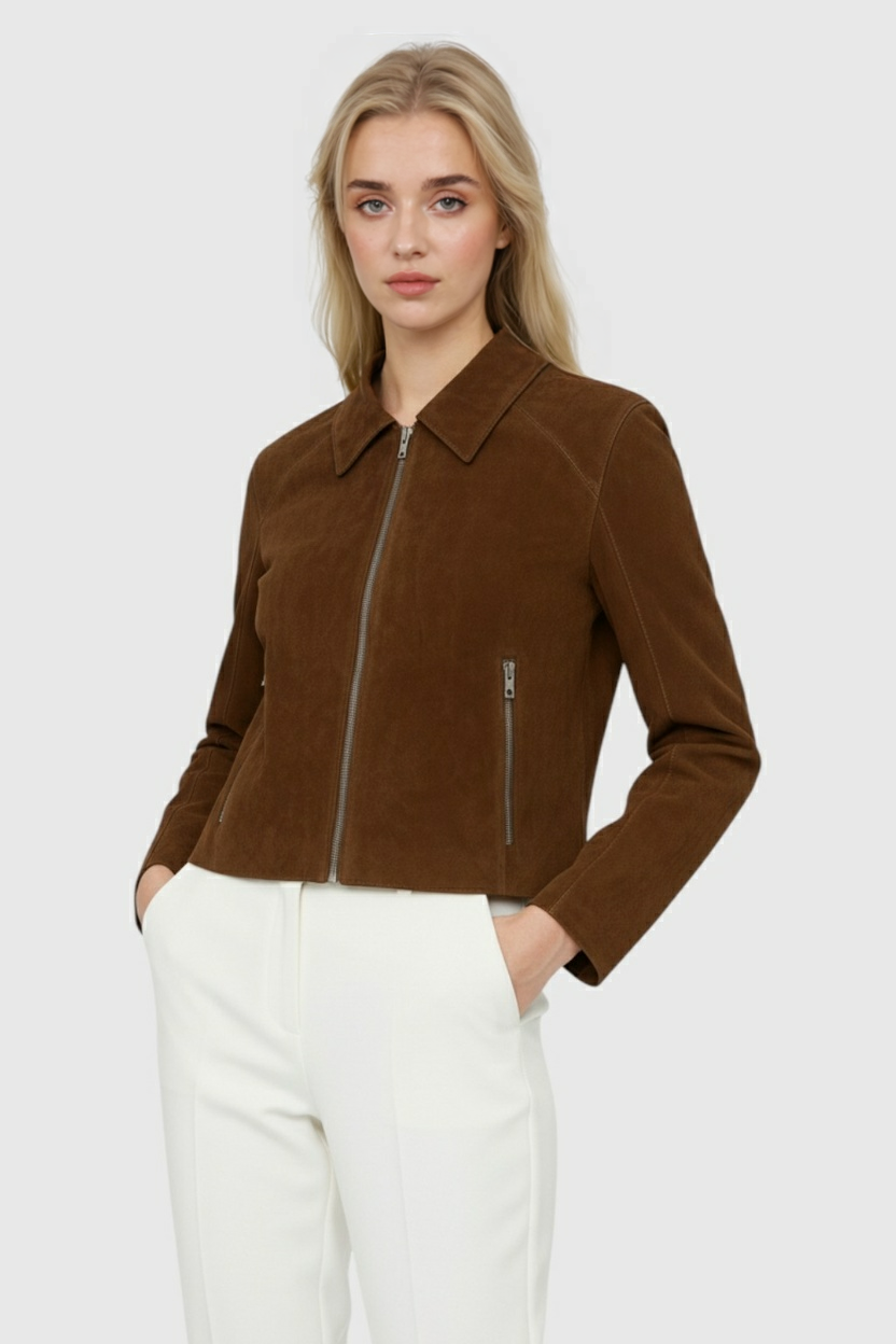 Victoria | Vintage-Inspired Short Jacket with Comfortable Fit - Lumina