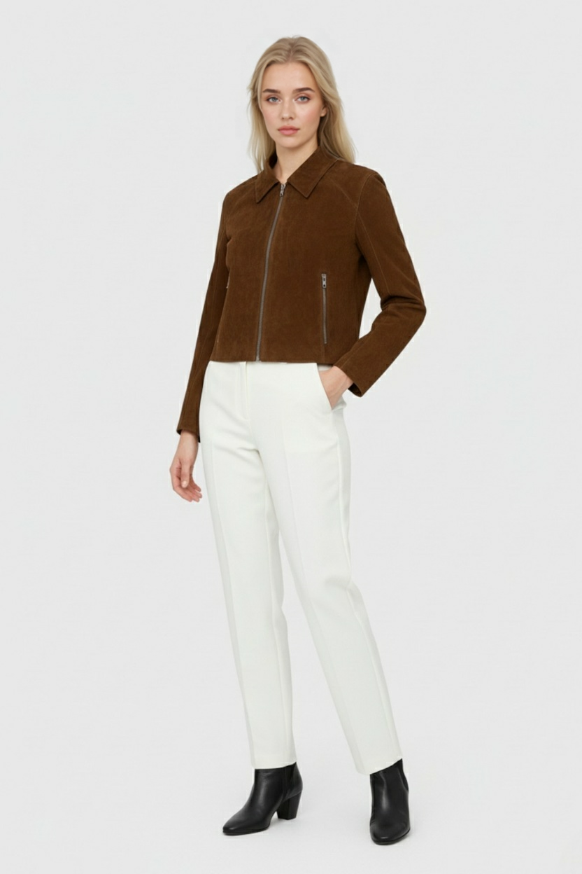 Victoria | Vintage-Inspired Short Jacket with Comfortable Fit - Lumina