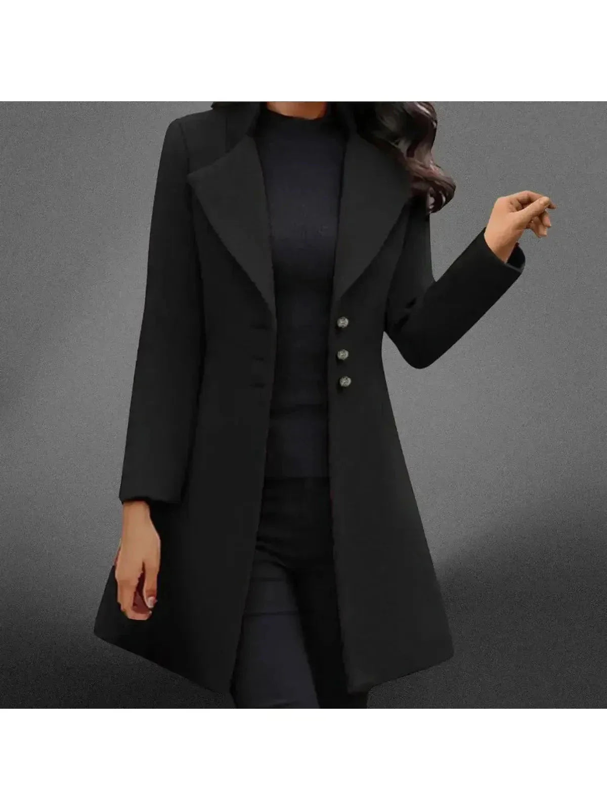 Vinci | Luxurious Italian-Inspired Long Sleeve Coat
